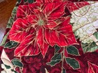 Handcrafted-Quilted Table Runner- NEW Christmas 2024 - Poinsettias, Other Floral — photo 5