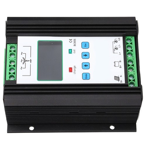 Controlador híbrido eólico solar control inteligente regulador solar 12V 24V - Imagen 19 de 22