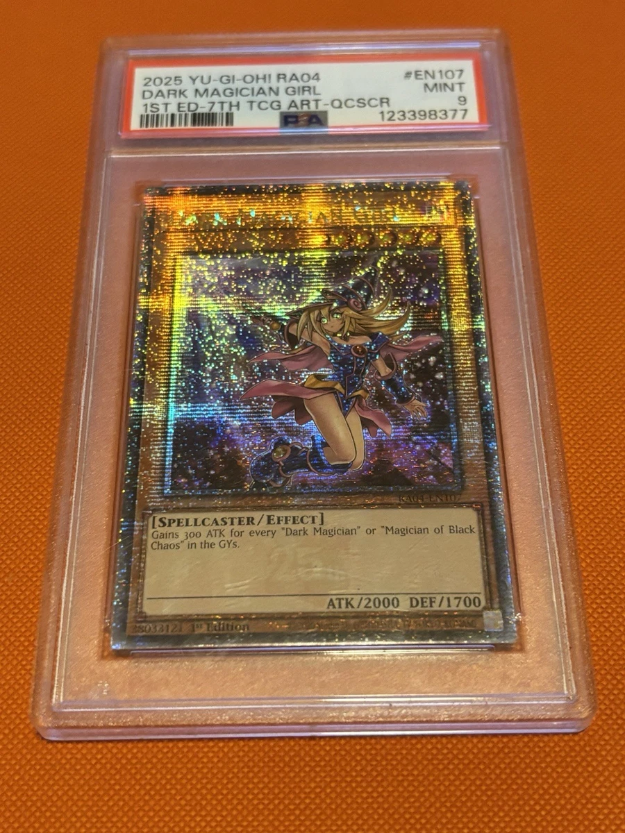 DARK MAGICIAN GIRL ゴールドレア　1st PSA9 遊戯王 Dark Magician Girl Yu-Gi-Oh! TCG Professional Sports Authenticator