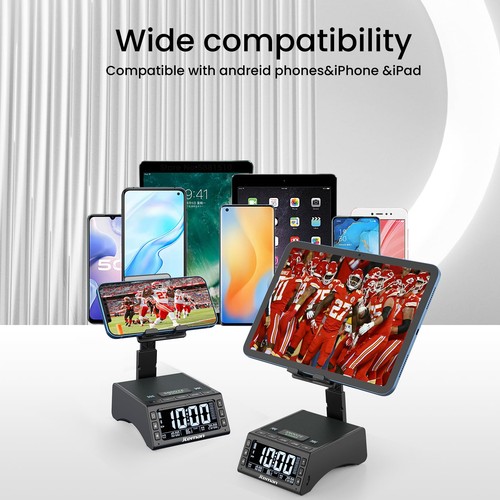 Gifts for Men Women,Cell Phone Stand with Wireless Bluetooth Speaker,Adjustab... - Bild 7 von 7