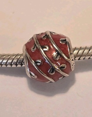 Original Pandora Red Vines Ale 925 Sterling Silber Charm Bead