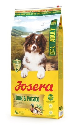 JOSERA All Sizes - Duck & Potato 12,5 kg - getreidefreies Hundefutter mit Ente