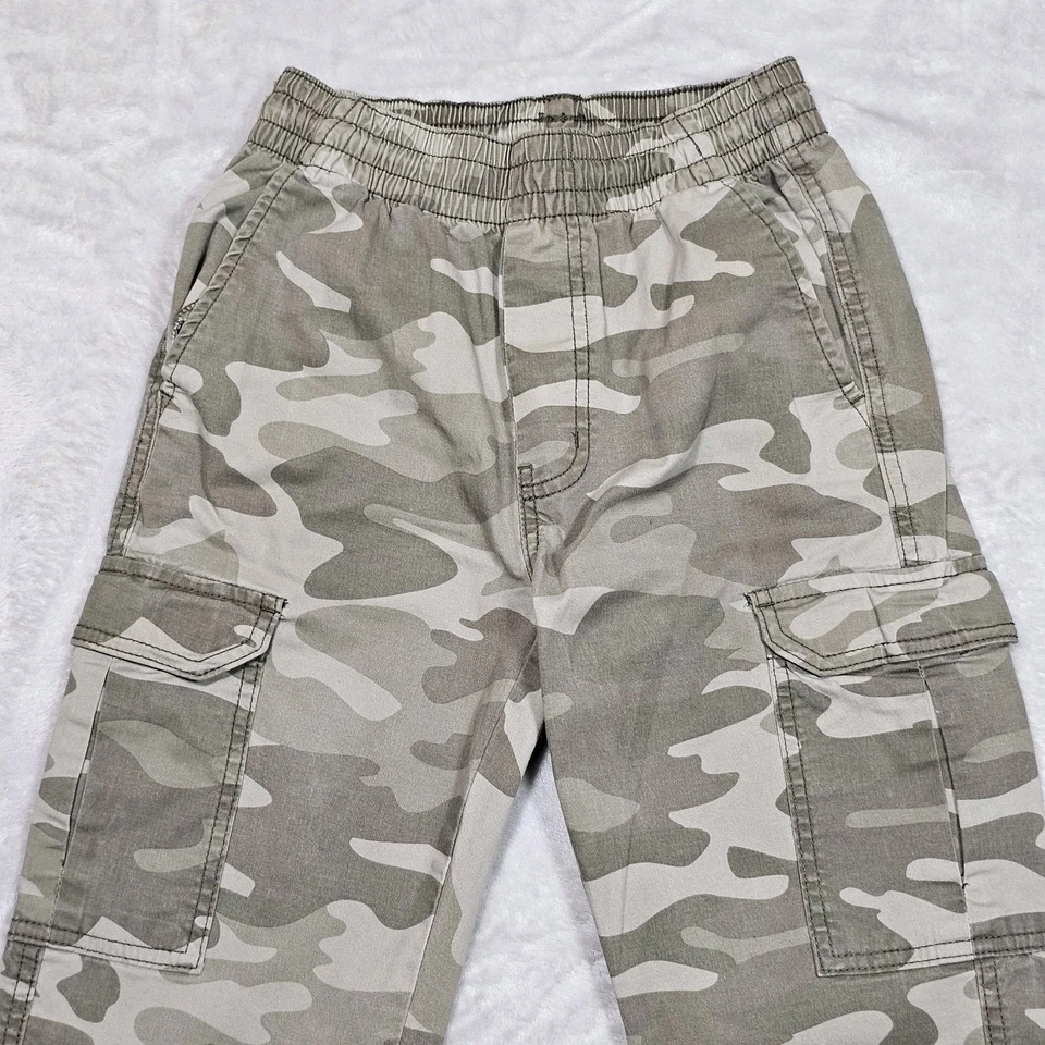 Женские штаны для бега 90-х George Cargo эластичные на шнурке камуфляжные размер XS(27) - Изображение 3 из 4