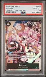 Perona OP06-093 Alternate Art Wings of the Captain One Piece TCG