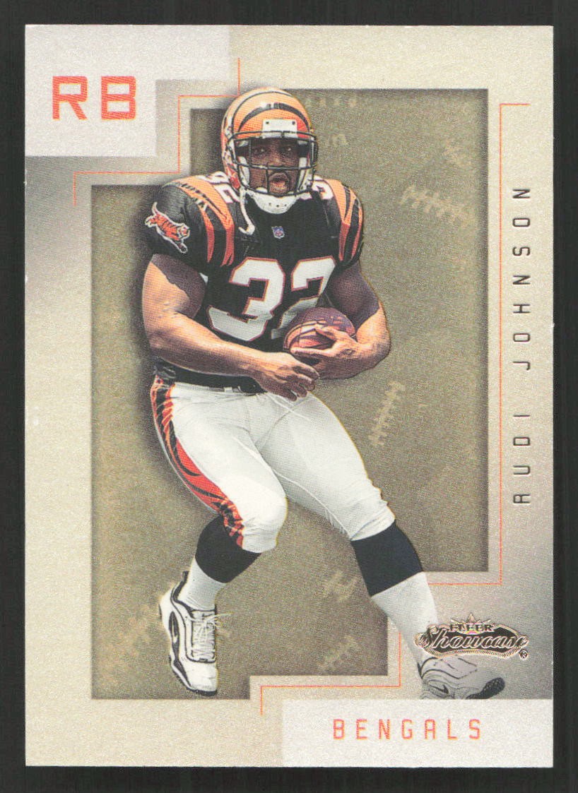 Rudi Johnson Fleer Showcase #129 Base