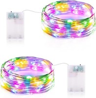 Lichterkette LED Bunt 3M 30Er Batterie Wasserdicht FüR Innen Deko Halloween