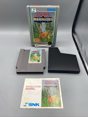 Ikari Warriors (Nintendo NES) Complete CIB  Authentic + Protective Case