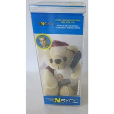 NSYNC Collectible Bear Lance Bass NEW Sealed Box 2000 Boy Band Music Y2K