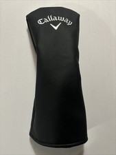 Callaway Generic Fairway Wood Head Cover Black With Tag Universal Cover