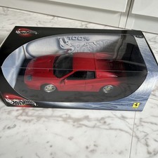 [With Box] 1/18 Scale Ferrari F 512M Hot Wheels Diecast el Car Collection