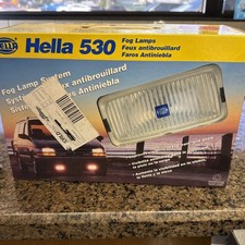 Pair Hella 530 Driving Fog Light Lamp System 12v