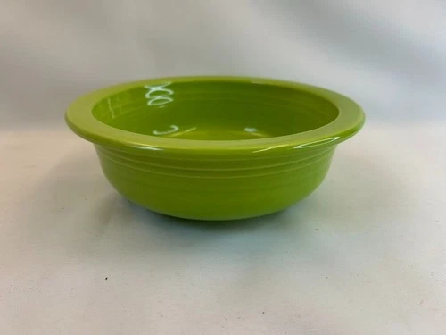 Nice Mid-Century Homer Laughlin Fiesta 8.5" Nappy Serving Bowl Green