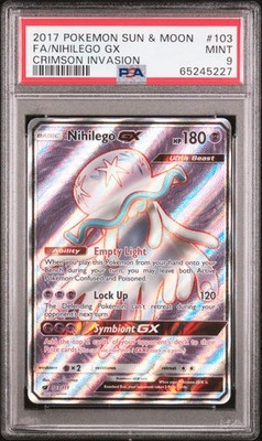 Nihilego GX (Full Art) 103/111 Sm-Crimson Invasion Holo for sale