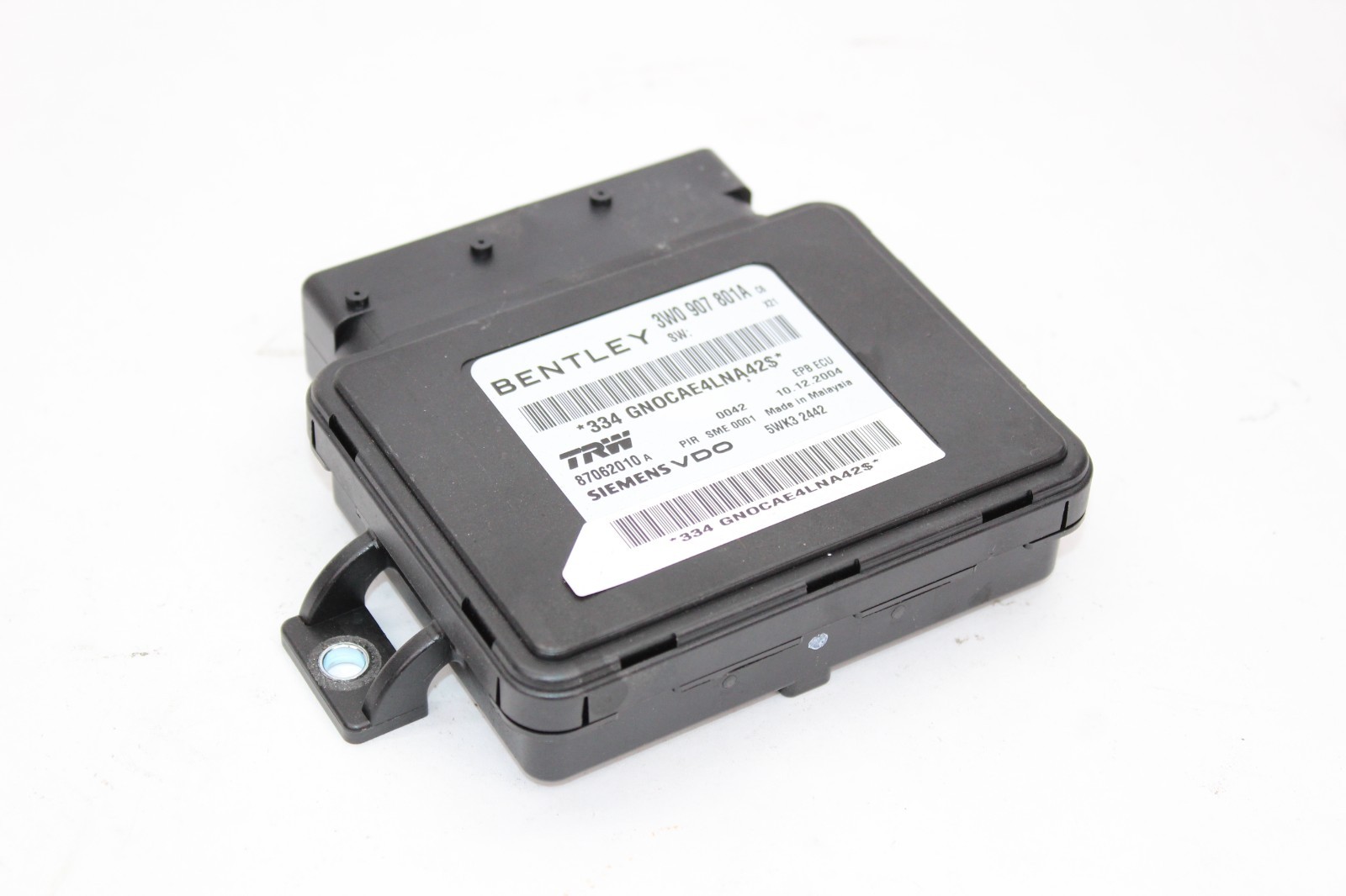 2003-2014 Bentley Continental GT Parking Brake Control Module OEM 3W0907801A