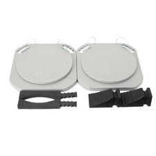 2.5 Tonnen Drehteller-Set für Achsvermessung, Abmessungen 400x400mm, Höhe 50mm