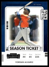 Yordan Alvarez 2021 Panini Contenders #35 Astros MLB READ FREE SHIP AutographDen