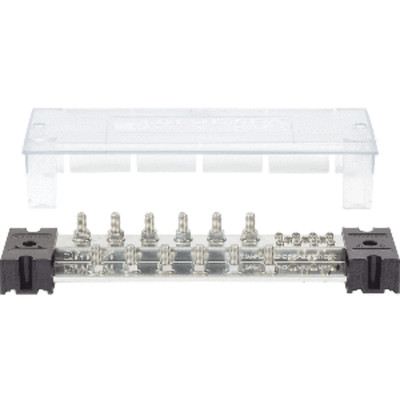 Blue Sea PowerBar 1000 12 3/8'' Terminal Studs w/Cover Boat Sailboat Electrical