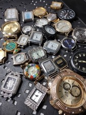 Lot Of Untested Watches No Bands Watch Lot STBAE