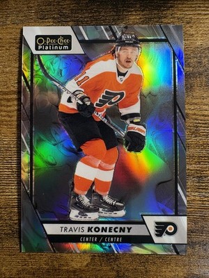 2023-24 O-Pee-Chee Platinum #169 Travis Konecny Liquid Metal #/399