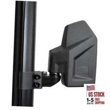 UTV Rear View Side Mirror Kit 2 Pack - Compatible With Non-Round Cage Bar -