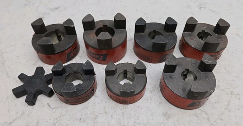 Mixed Lot of 7 LoveJoy Straight Jaw Couplings L090 L099 L100 .750 .875 1.125