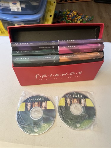 Friends The Complete Series Collection DVD Red Box 40 Disc Set 2 CD - Picture 2 of 12