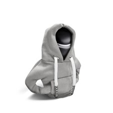 Car Shift Knob Hoodie, Fashionable Sweater Hoodie Auto Gear Shift Knob Gray