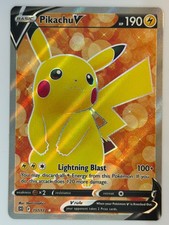 Pikachu V (Full Art) SWSH09: Brilliant Stars 157/172 NM on eBay