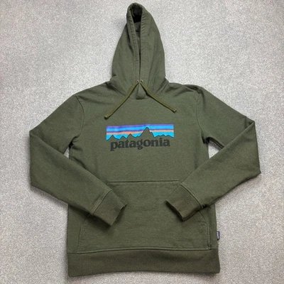 Pull à capuche Patagonia adulte X petit logo vert uprisal extérieur pour hommes - Photo 1/4