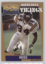 2000 Minnesota Vikings Crime Prevention Association Randy Moss #4 HOF 0rd2