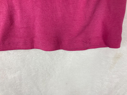 Torrid Rib Scoop Henley Tank Top Pink Sleeveless Size 3X NWT - Picture 9 of 13