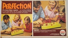 PERFECTION Vintage 1973 Reed Toys Game w/Original Box -TESTED AND