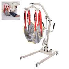 New Electric Patient Lift Foldable Transfer Assist 510lbs Capacity Used