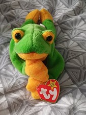 Ty  beanie babies "Smoochy" The Frog In mint Condition With Mint Tags