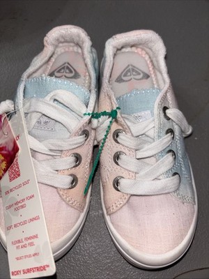 Roxy Girls Surf Stride Slide On Tennis Shoes Size 11 ~ NWT 7.5 Inches