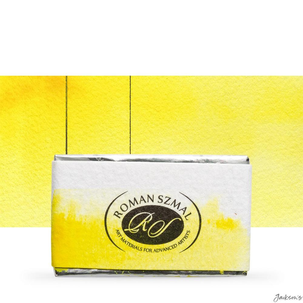Roman Szmal Aquarius Watercolour Paint Full Pan Aquarius Yellow For Artists