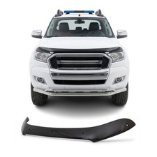 Hood Protector Bug Shield Deflector Guard For Ford Ranger 2019-2023 Black Hood Protector Bug Shield Deflector Guard For Ford Ranger 2019-2023 Black