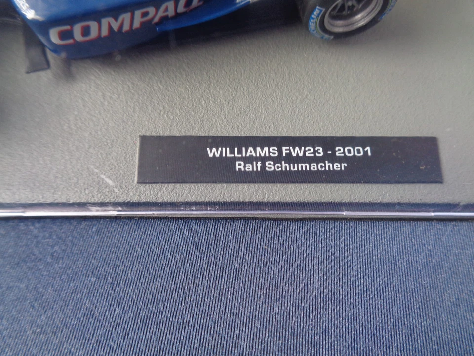 FORMULA 1 COLLECTION SCALA 1/43 MODELLINO WILLIAMS FW23 - 2001 RALF SCHUMACHER - Immagine 3 di 4