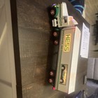 Hess 1992 18 Wheeler & Racer Toy Truck w/ Box White/Green Gas & Oil — photo 7