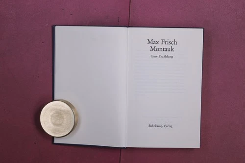 377446 Max Frisch MONTAUK Suhrkamp Verlag Eine Erzählung HC