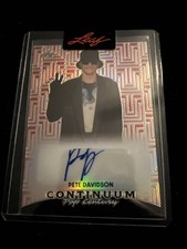 2023 Leaf Pop Century Continuum AUTO Red Pete Davidson 9/49