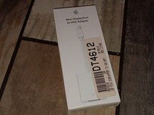 NEW SEALED Apple A1307 Mini DisplayPort to VGA Adapter - White MB572Z/B 