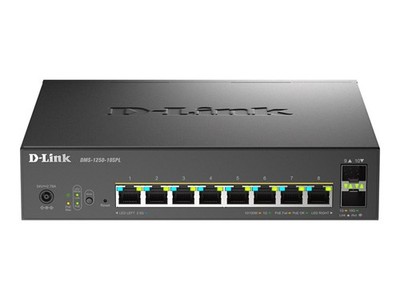 D-Link PoE Switch DMS-1250-10SPL Netzwerk Switch 0,1 Gbps DMS-1250-10SPL/E