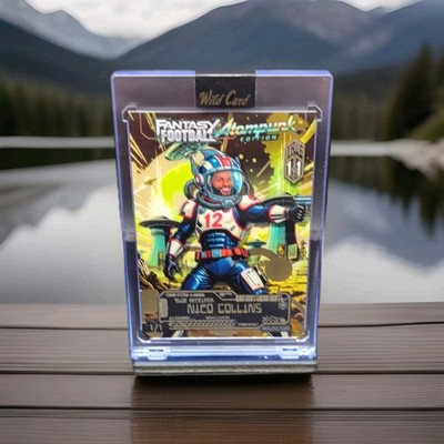 Wild Card Fantasy Football Atompunk Nico Collins Gold Vinyl True 1/1 2026