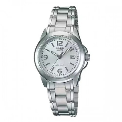 Casio LTP1215A-7A, Women's Analog Silver-Tone Bracelet Watch