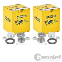2X Moog RADLAGER-SATZ Hinten Passend FüR Audi 100 200 80 90 A4 A6 Cabriolet Coup