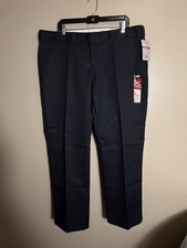 Nwt Dickies Pants Womens 18r Black Stretch Twill Relaxed Fit Straight Leg Work Nwt Dickies Pants Womens 18r Black Stretch Twill Relaxed Fit Straight Leg Work