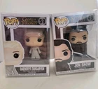 Funko Pop Television Game of Thrones Jon Snow #49 Daenerys Targaryen #59 in box