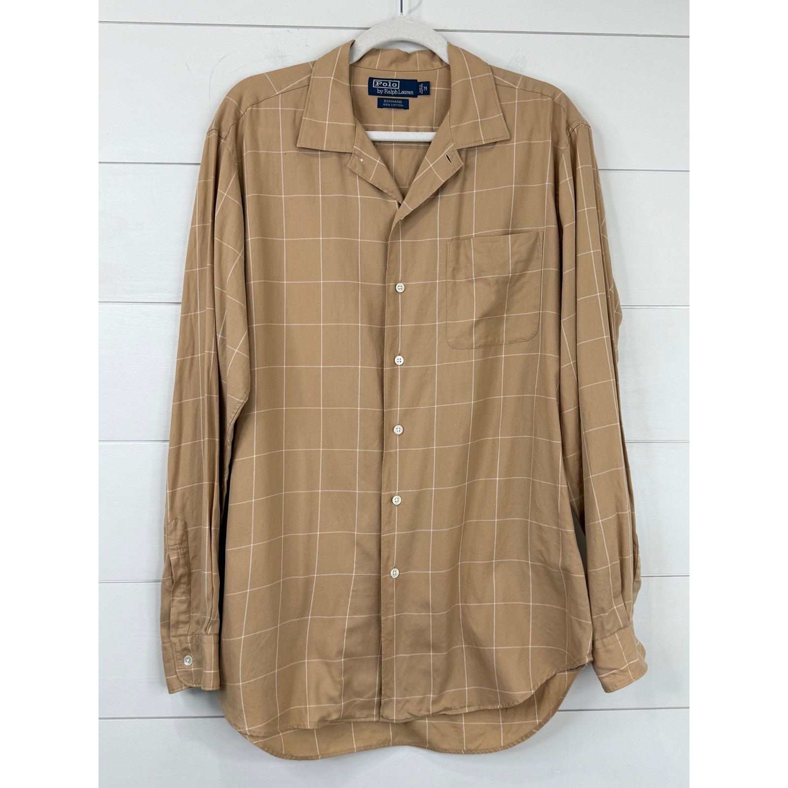 Vintage Polo Ralph Lauren Bonnard Camp Collar Windowp… - Gem