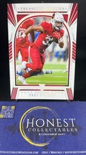Trey Benson /25 (RC, SP) - 2024 Panini National Treasures Holo 3/25 #TR-TBN
